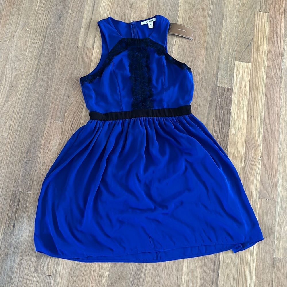 Blue dress